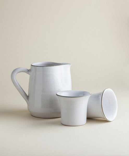 Bevagna One Litre Pitcher with Two Cups