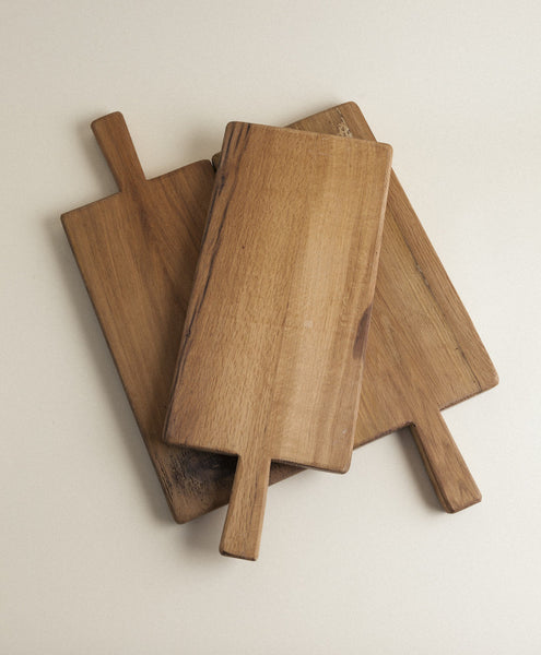 Casale Recycled Wood Single Handle Cutting Board
