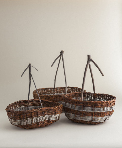 Gradara Handwoven Baskets with Handle